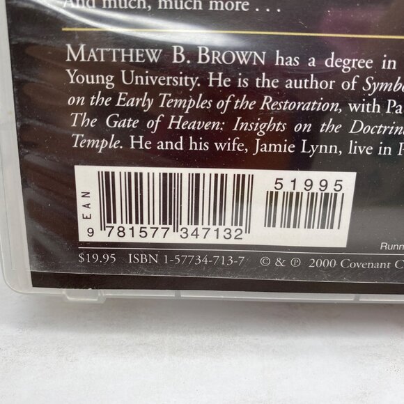 All Things Restored Confirming Authenticity LDS Beliefs Matthew B Brown Cassette - Picture 10 of 10